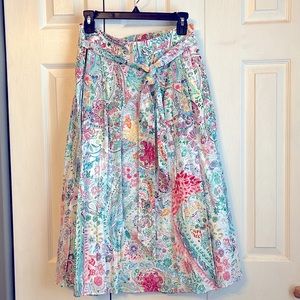 Talbots midi skirt size 4